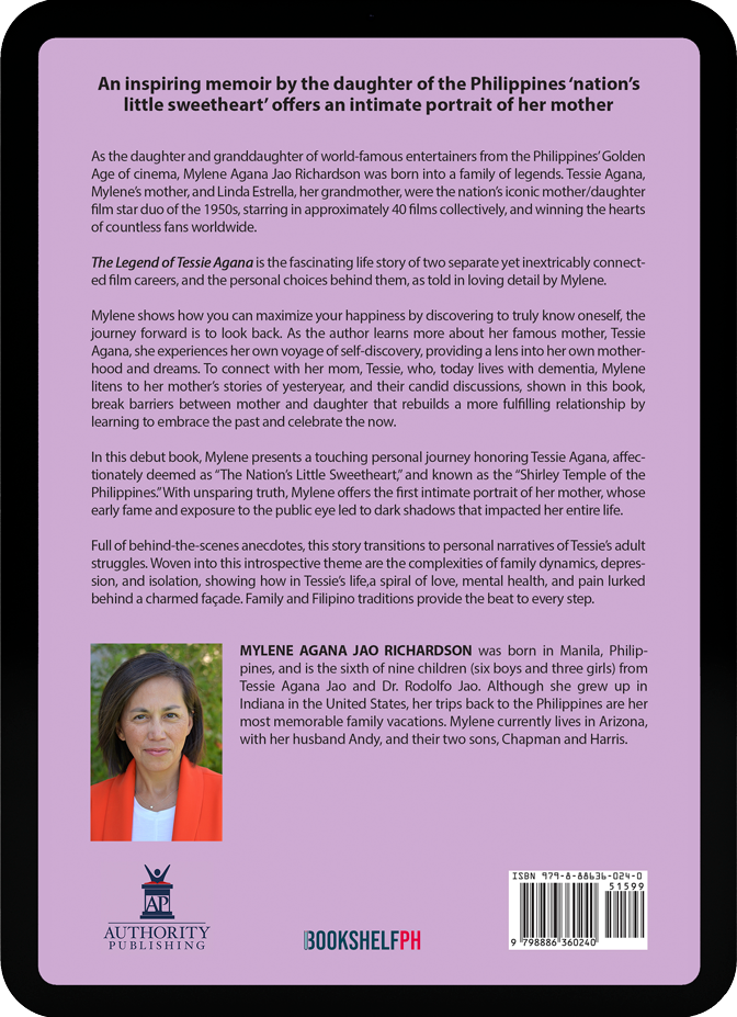 eBook - The Legend of Tessie Agana: Beloved Child Star of the Philippines