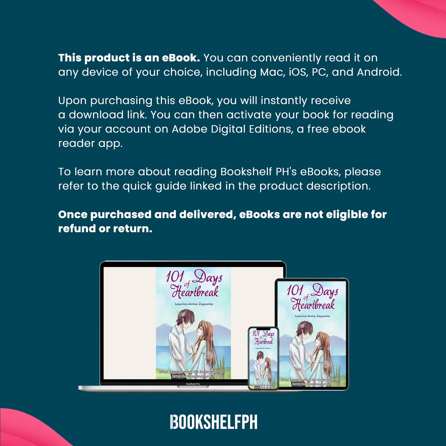 eBook - 101 Days of Heartbreak Interior
