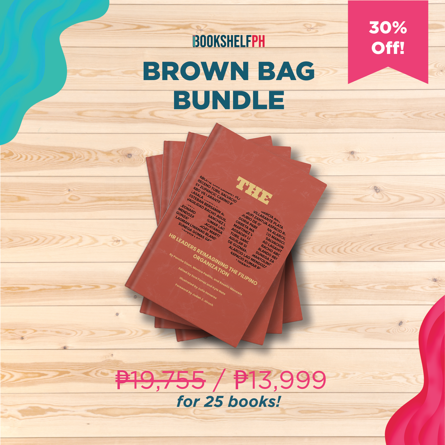 The 50: HR Leaders Reimagining the Filipino Organization (Brown Bag Bundle)