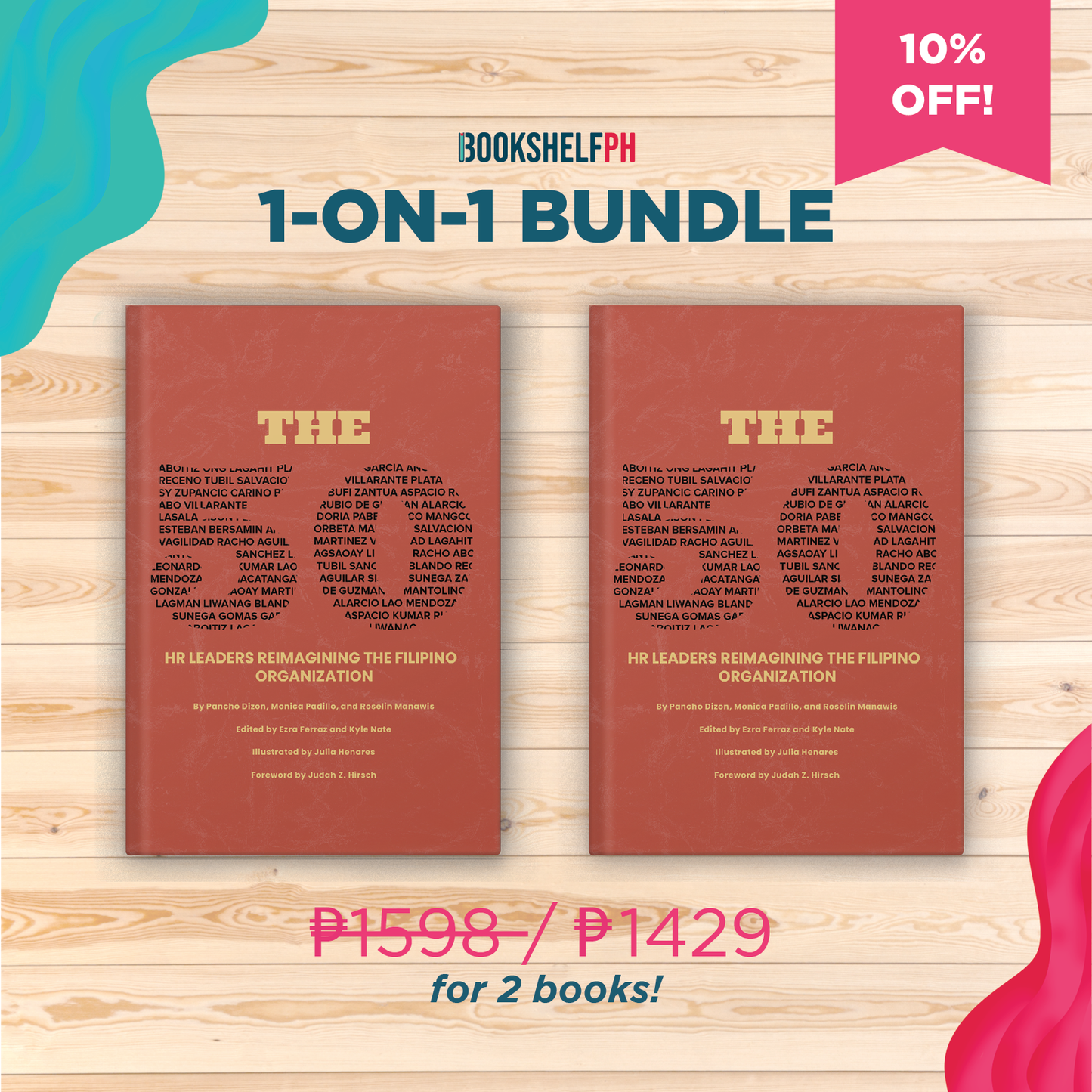 The 50: HR Leaders Reimagining the Filipino Organization (1-on-1 bundle)