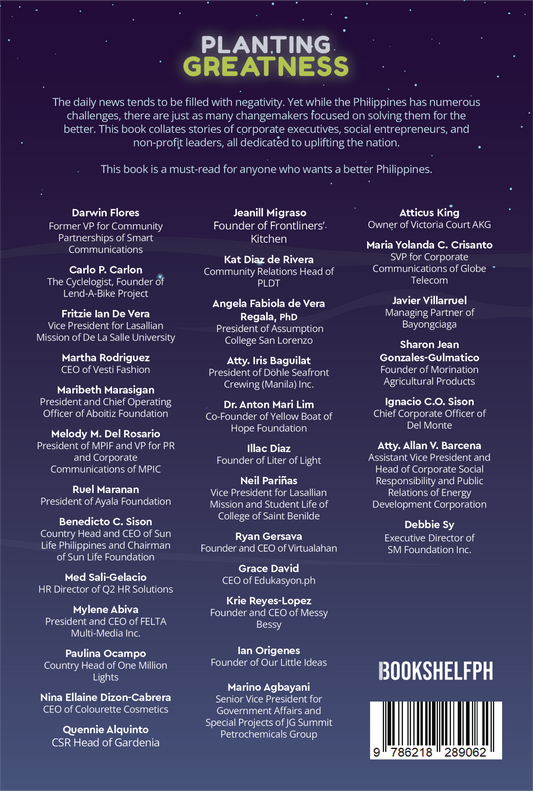 Planting Greatness: Organizations Accelerating Social Impact in the Philippines