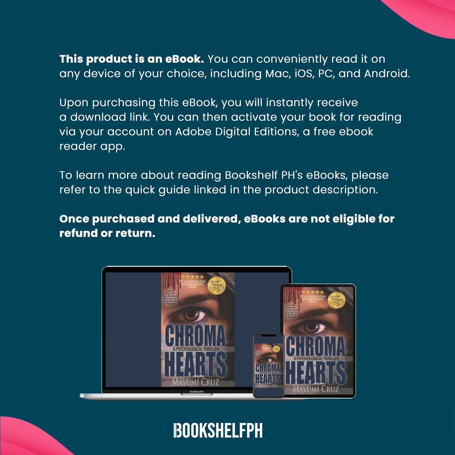eBook - Chroma Hearts: A Romantic Psychological Thriller