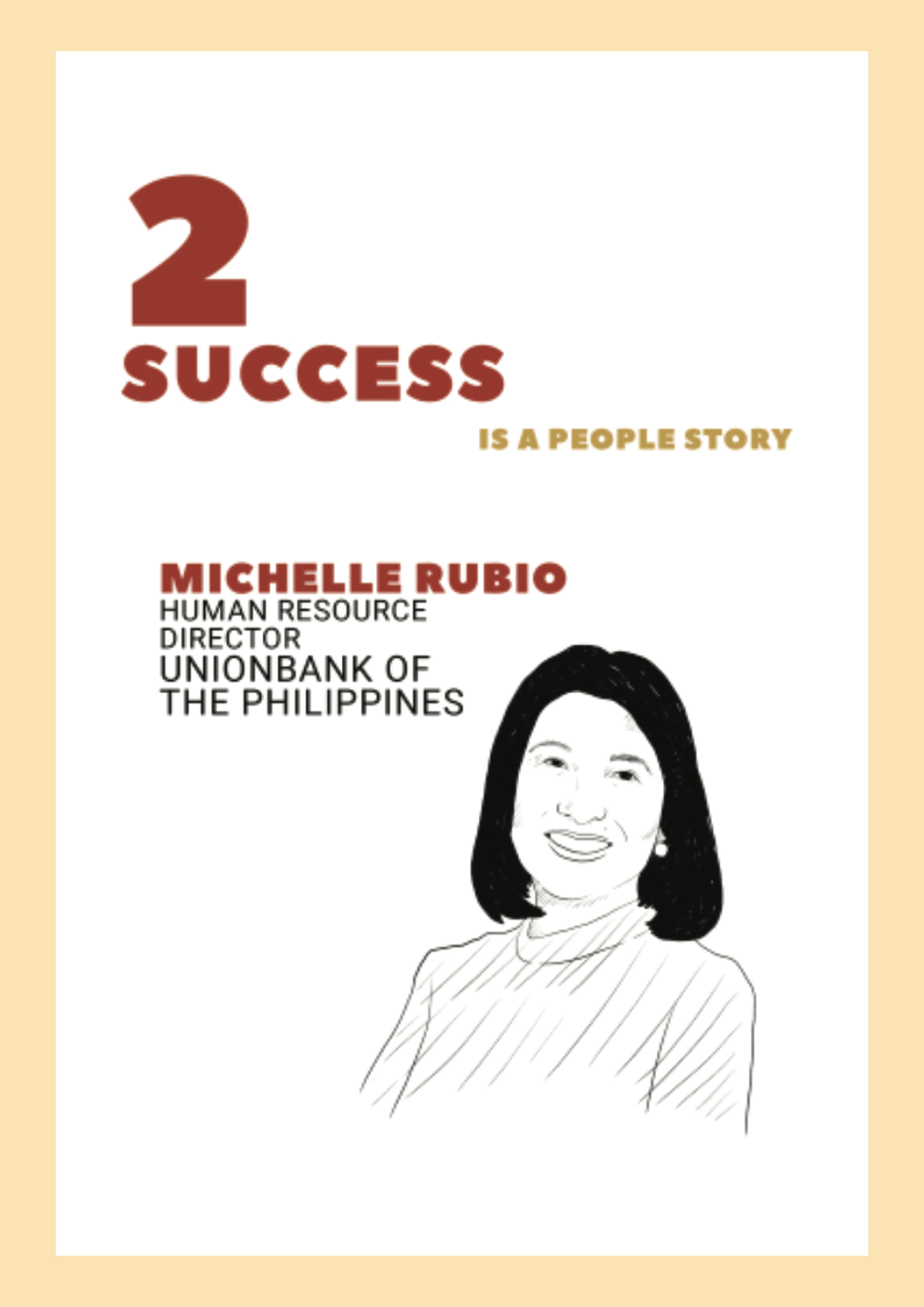 Success is a People Story