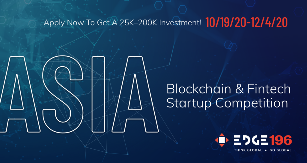 Win up to $200K in investments at Asia Blockchain & Fintech Startup Competition