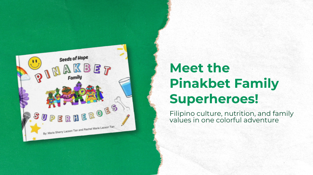 Meet the Pinakbet Family Superheroes: A Children's Book That Turns Vegetables Into Heroes