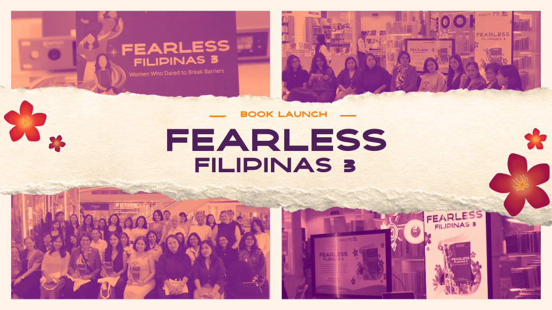 Bookshelf PH launches the third volume of Fearless Filipinas