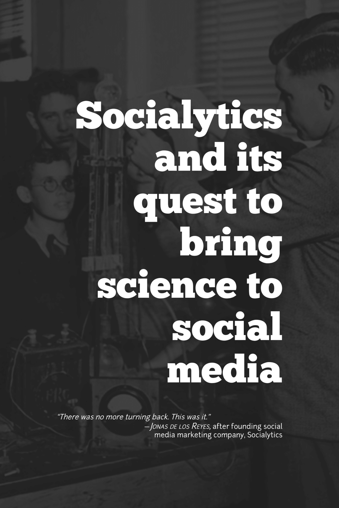 Socialytics and its quest to bring science to social media