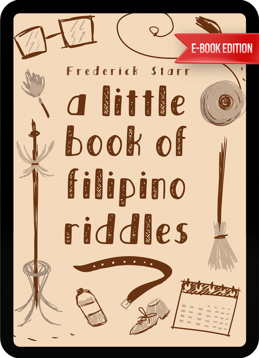 eBook - A Little Book of Filipino Riddles by Frederick Starr