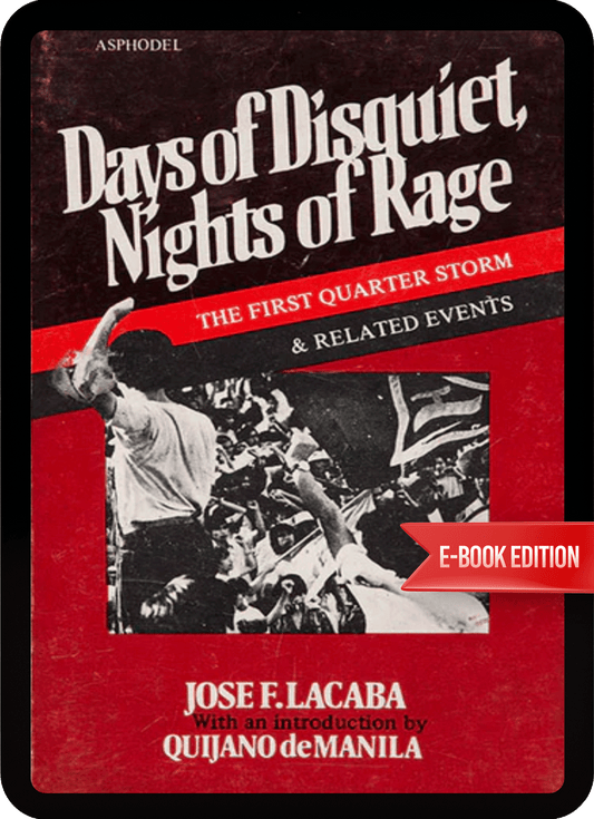 eBook - Days of Disquiet, Nights of Rage